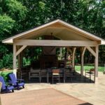 Pavilion installed in Raleigh NC by Bellus Terra