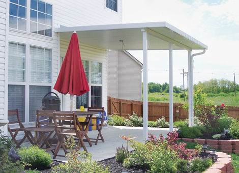 Covered Patio installed by Bellus Terra in Wake Forest NC