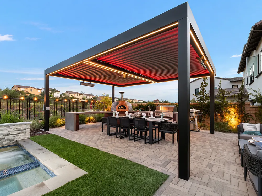 Custom pergolas installed by Bellus Terra