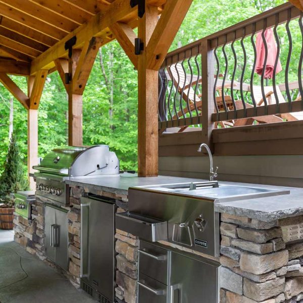 Outdoor Kitchen Installation in Wake Forest